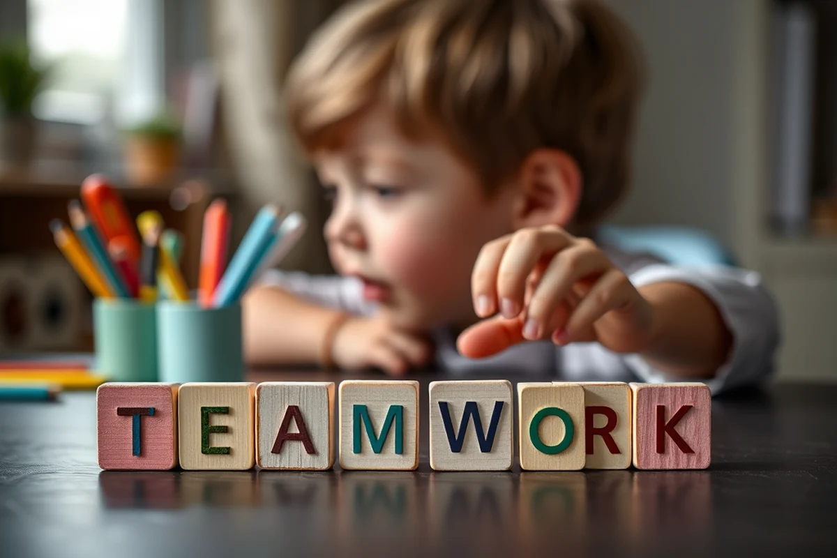 training about teamwork at home — Training About Teamwork At Home (step by step)