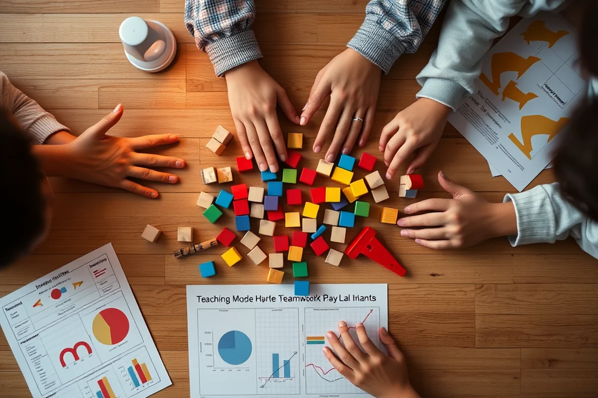affordable teaching teamwork to elementary students — Affordable Teaching Teamwork To Elementary Students (the finished result)