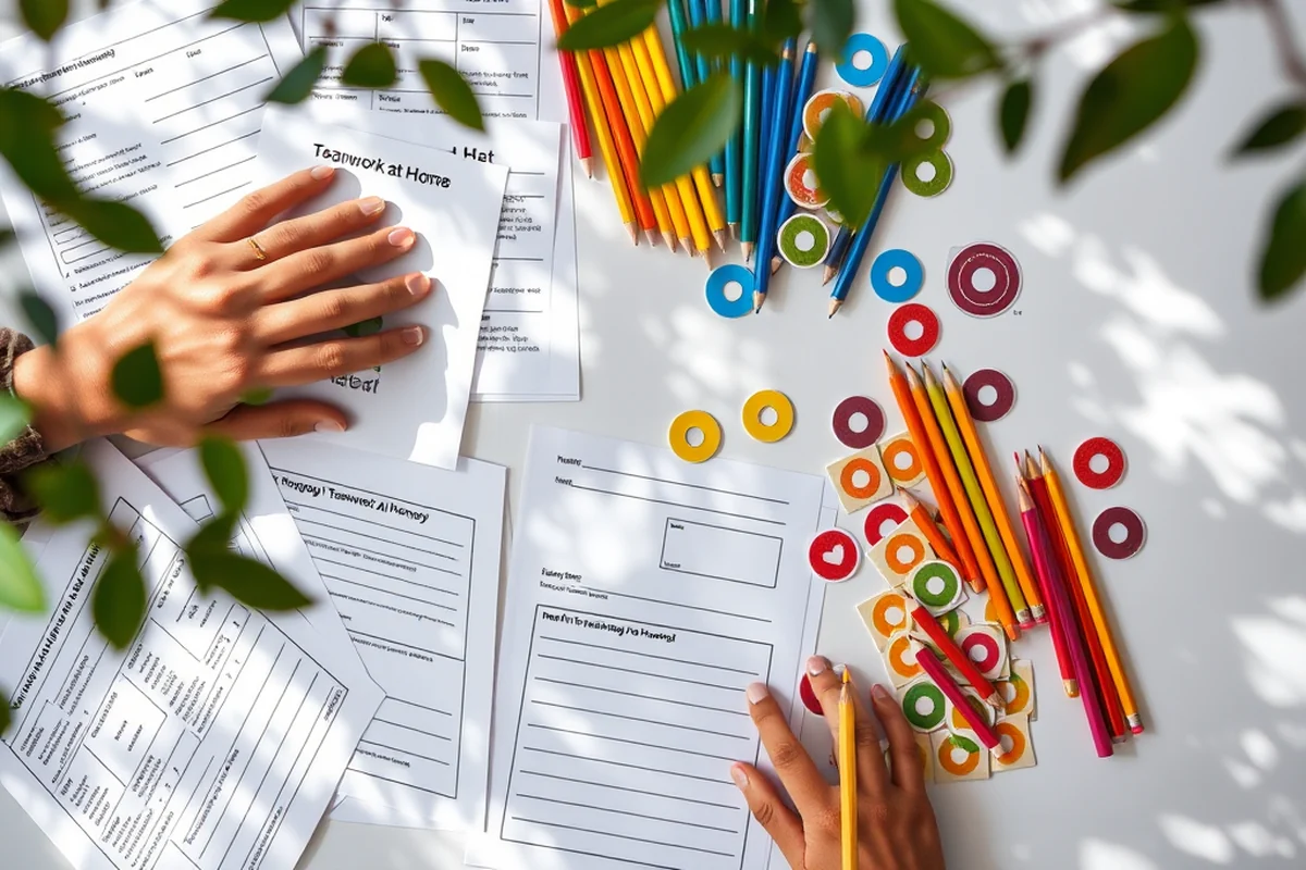 teaching teamwork at home — Teaching Teamwork At Home (the finished result)