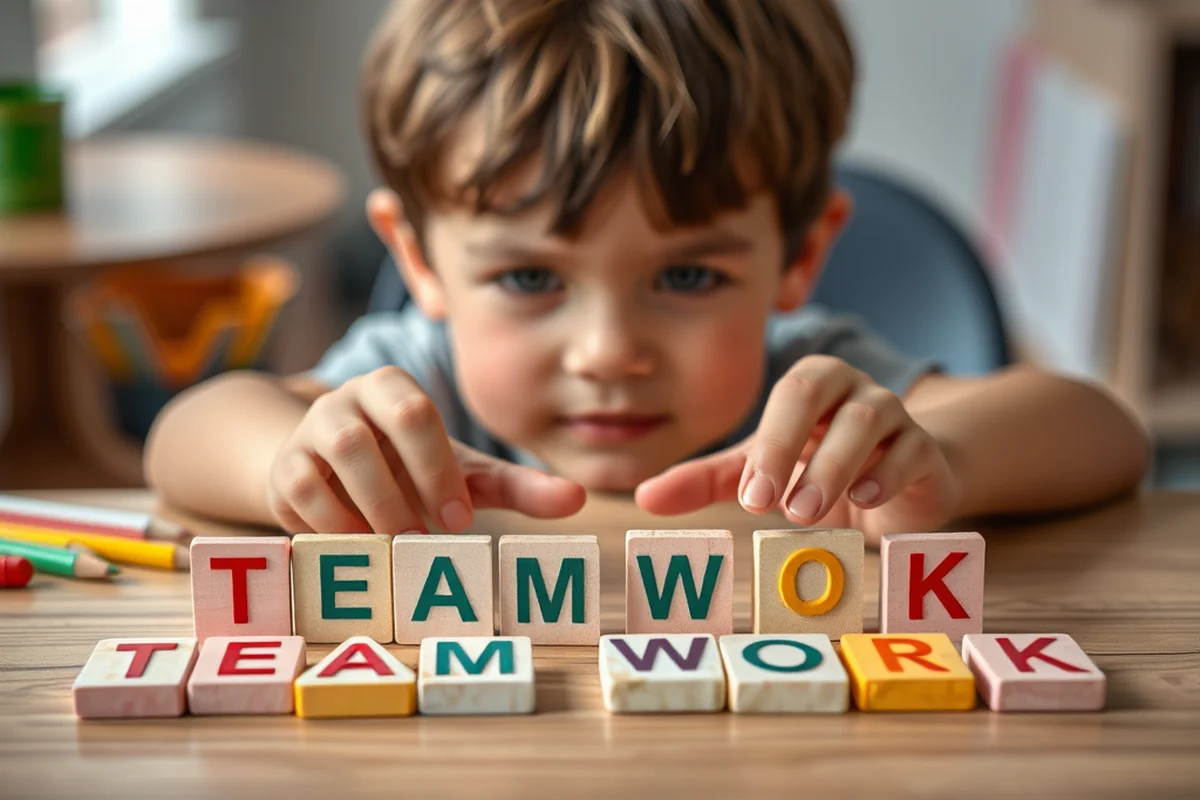 teamwork for kids — Teamwork For Kids (step by step)